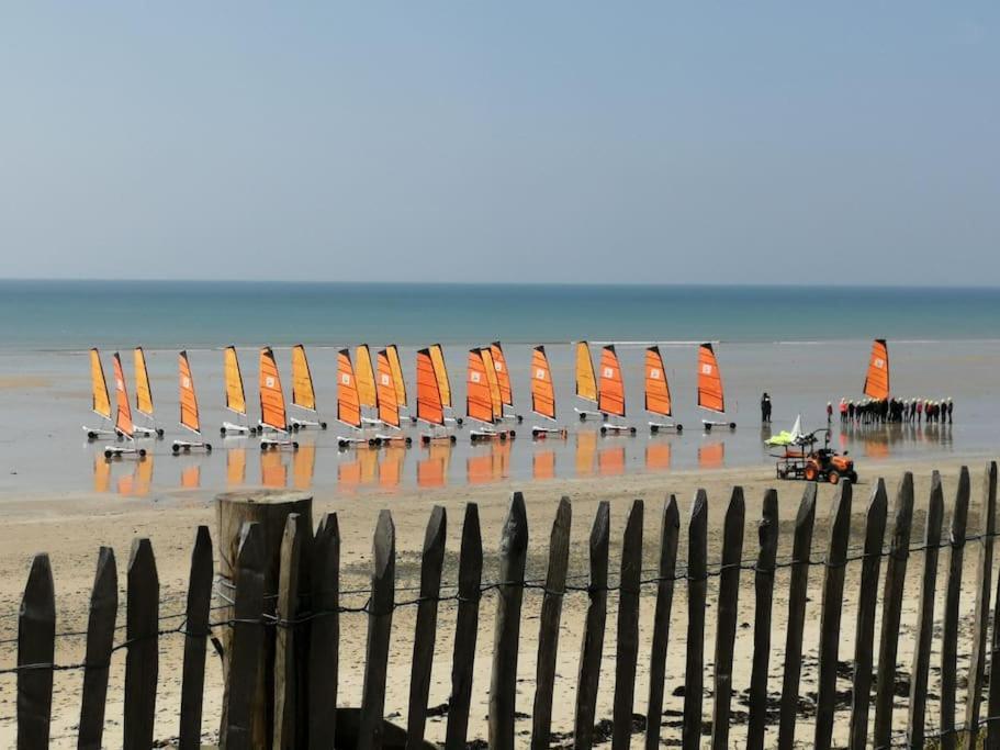 Les Ganivelles, Maison A 350 M De La Plage Bretteville-sur-Ay Esterno foto